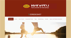Desktop Screenshot of kanatu.de